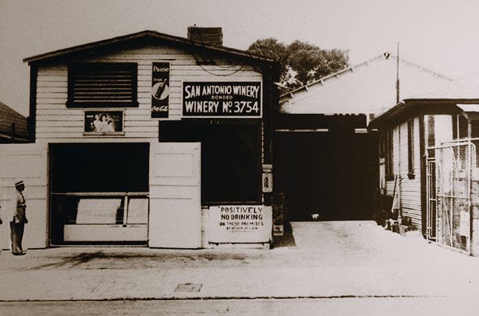 The original San Antonio Winery in Los Angeles