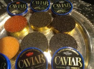 Selections from Seattle Caviar Co. / Photo courtesy Seattle Caviar Co., Facebook