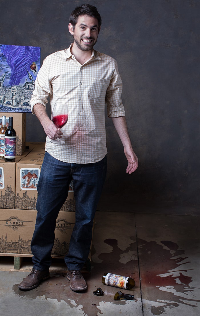 Andrew Nelson of Rabble Wine Co..