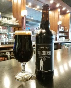 Naked City Brewery’s Big Lebrewski White Russian Imperial Stout
