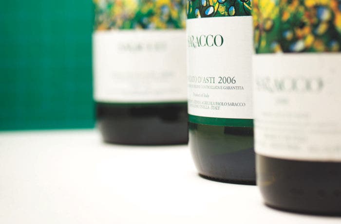 Bottles of Moscato d'Asti
