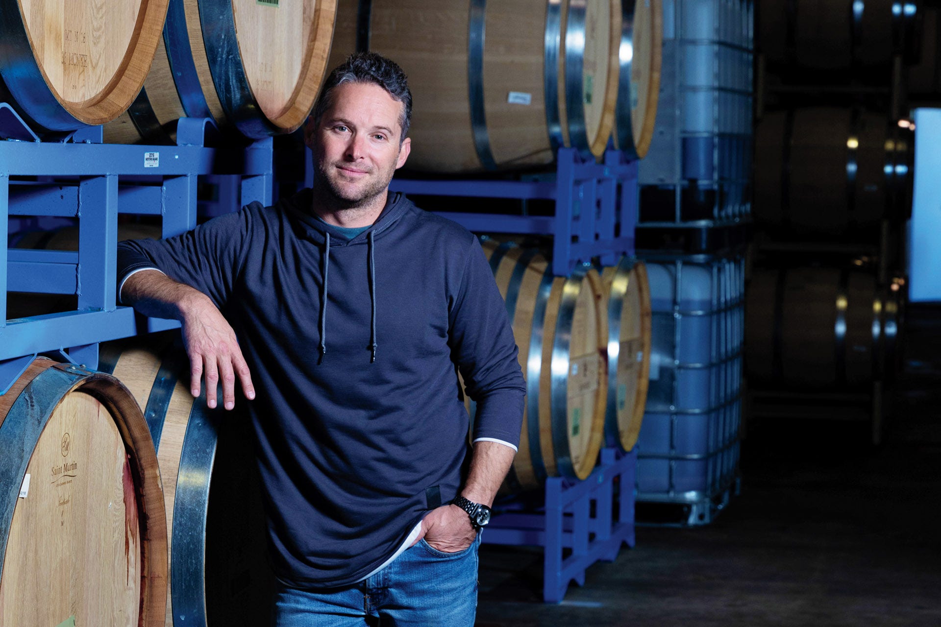 Joe Shebl, director of winemaking and general manager of Renwood Winery