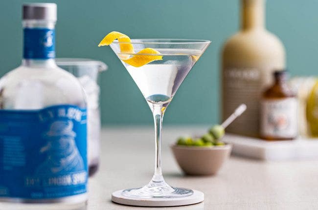 A nonalcoholic martini