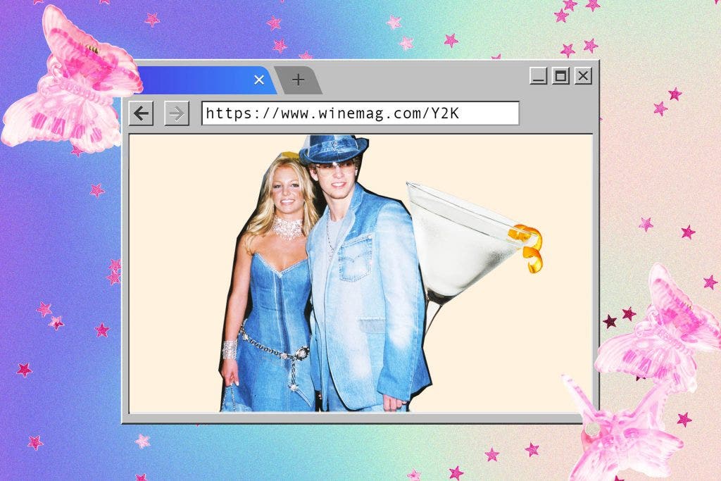 Britney Spears & Justin Timberlake with a Vodkatini